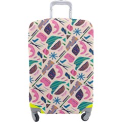 Multi Colour Pattern Luggage Cover (large) by designsbymallika