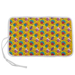 Heart Diamond Pattern Pen Storage Case (s) by designsbymallika