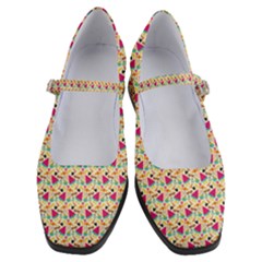 Summer Watermelon Pattern Women s Mary Jane Shoes by designsbymallika