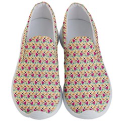 Summer Watermelon Pattern Men s Lightweight Slip Ons by designsbymallika