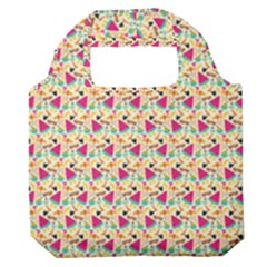 Summer Watermelon Pattern Premium Foldable Grocery Recycle Bag by designsbymallika