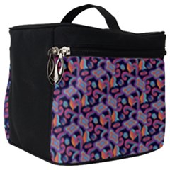 Trippy Cool Pattern Make Up Travel Bag (big) by designsbymallika