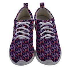 Trippy Cool Pattern Women Athletic Shoes by designsbymallika