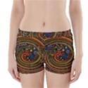 Swirl Vortex Emoji Cyclone Motion Art Boyleg Bikini Wrap Bottoms View1