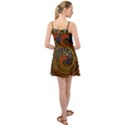 Swirl Vortex Emoji Cyclone Motion Art Summer Time Chiffon Dress View2