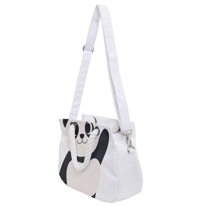 Hello panda  Rope Handles Shoulder Strap Bag