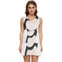 Hello panda  Tiered Sleeveless Mini Dress View1