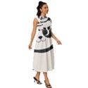 Hello panda  Sleeveless Round Neck Midi Dress View3