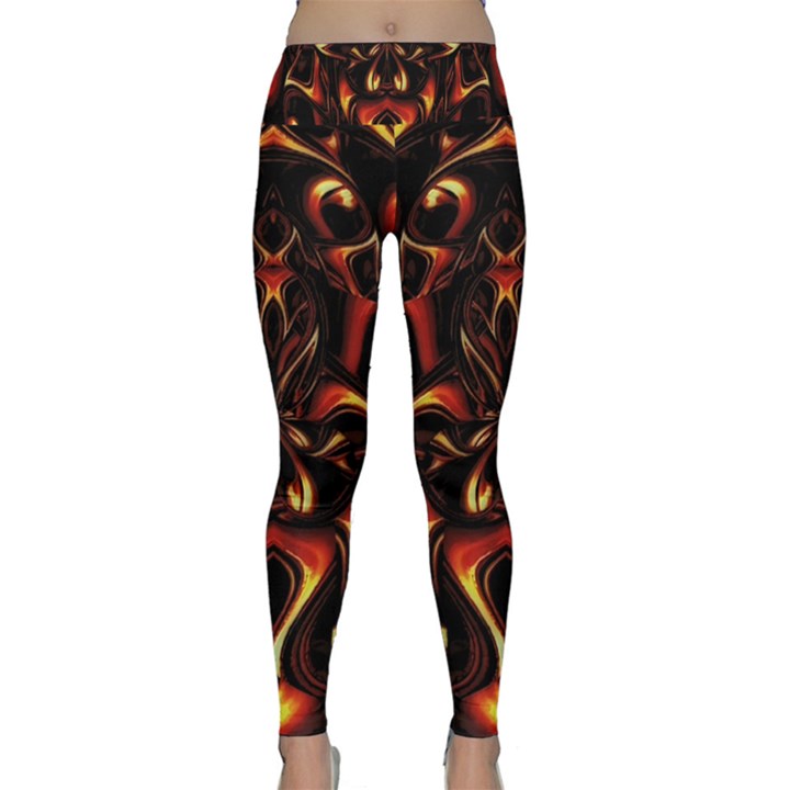 Year Of The Dragon Lightweight Velour Classic Yoga Leggings