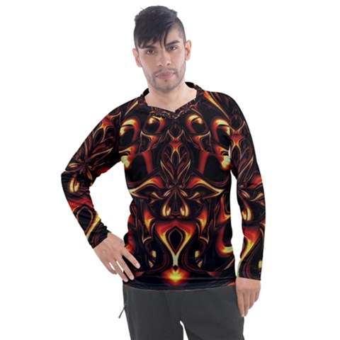 Year Of The Dragon Men s Pique Long Sleeve T-shirt by MRNStudios