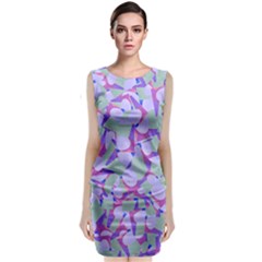 Kaleidoscope Dreams Classic Sleeveless Midi Dress