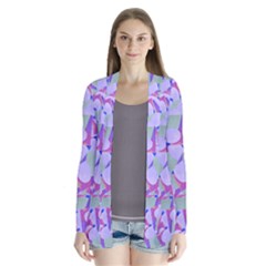 Kaleidoscope Dreams Drape Collar Cardigan