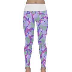 Kaleidoscope Dreams Lightweight Velour Classic Yoga Leggings by dflcprintsclothing