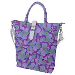 Kaleidoscope Dreams Buckle Top Tote Bag by dflcprintsclothing