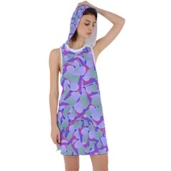 Kaleidoscope Dreams Racer Back Hoodie Dress by dflcprintsclothing