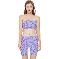 Kaleidoscope Dreams Stretch Shorts And Tube Top Set by dflcprintsclothing