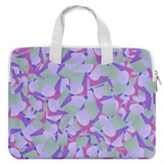 Kaleidoscope Dreams Macbook Pro 15  Double Pocket Laptop Bag  by dflcprintsclothing