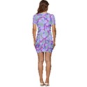 Kaleidoscope Dreams Low Cut Cap Sleeve Mini Dress View4