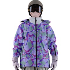 Kaleidoscope Dreams Women s Zip Ski And Snowboard Waterproof Breathable Jacket by dflcprintsclothing