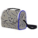 Sketchy abstract artistic print design Satchel Shoulder Bag View1