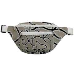 Sketchy Abstract Artistic Print Design Fanny Pack