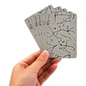 Sketchy abstract artistic print design Playing Cards Single Design (Rectangle) with Custom Box View3