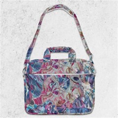 Three Layers Blend Module 1-5 Liquify Macbook Pro 13  Shoulder Laptop Bag  by kaleidomarblingart