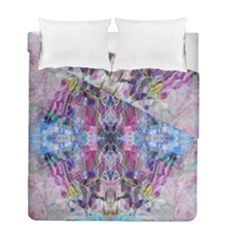 Abstract Kaleidoscope Duvet Cover Double Side (full/ Double Size) by kaleidomarblingart