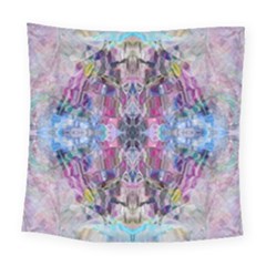 Abstract Kaleidoscope Square Tapestry (large) by kaleidomarblingart