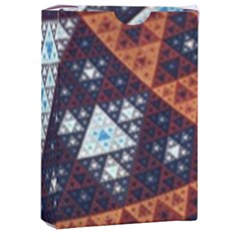 Fractal Triangle Geometric Abstract Pattern Playing Cards Single Design (rectangle) With Custom Box