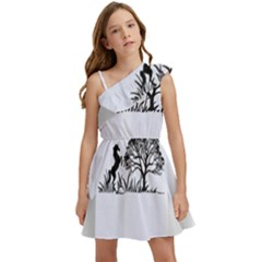 20240506 111024 0000 Kids  One Shoulder Party Dress by Safin