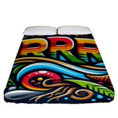 Aae24150-0412-4269-b61e-3879f8d676ed Fitted Sheet (queen Size) by RiverRootsReggae