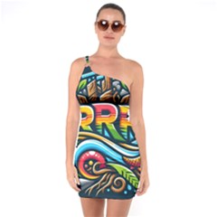 Aae24150-0412-4269-b61e-3879f8d676ed One Shoulder Ring Trim Bodycon Dress by RiverRootsReggae