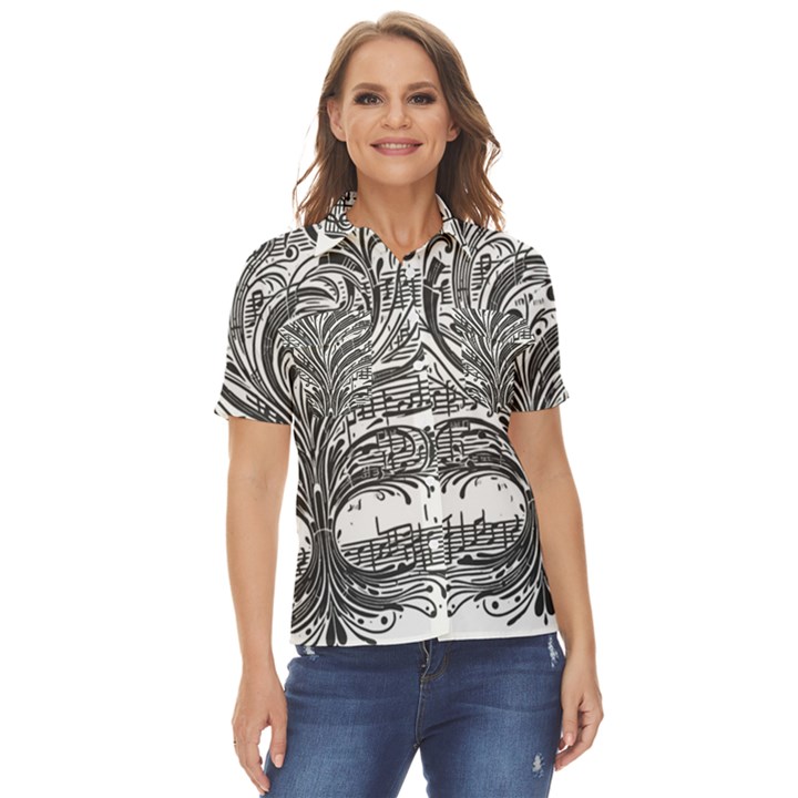 Acdc2086-9c8c-467c-aa42-5020abd8604b Women s Short Sleeve Double Pocket Shirt