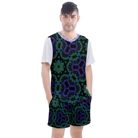 Paypercapture Dress Collection  Men s Mesh T-shirt And Shorts Set by imanmulyana