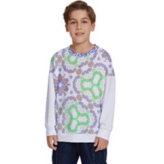 Paypercapture Dress Collection 2024 Kids  Crewneck Sweatshirt