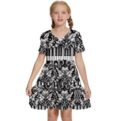 90a30151-30e5-41a4-8f9f-ca3e99b2c8da Kids  Short Sleeve Tiered Mini Dress