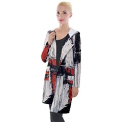 Abstract  Hooded Pocket Cardigan by Sobalvarro