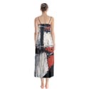 Abstract  Button Up Chiffon Maxi Dress View2