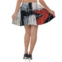 Abstract  Velvet Skater Skirt View2