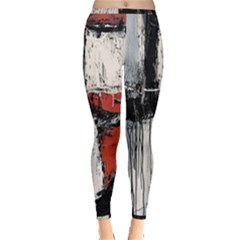 Abstract  Inside Out Leggings by Sobalvarro