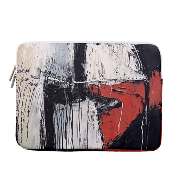 Abstract  14  Vertical Laptop Sleeve Case With Pocket