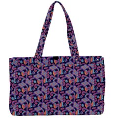 Trippy Cool Pattern Canvas Work Bag by designsbymallika