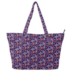 Trippy Cool Pattern Full Print Shoulder Bag by designsbymallika