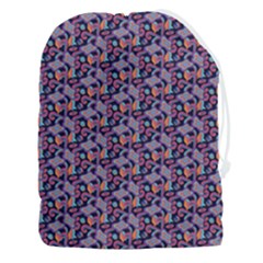 Trippy Cool Pattern Drawstring Pouch (3xl) by designsbymallika