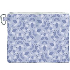 Pastel Botanic Harmony Collage Canvas Cosmetic Bag (xxxl)