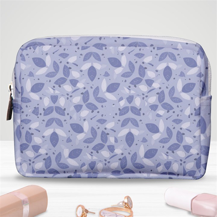 Pastel Botanic Harmony Collage Make Up Pouch (Medium)