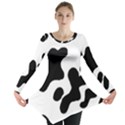 Cow Pattern Long Sleeve Tunic  View1