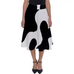 Cow Pattern Perfect Length Midi Skirt by Ket1n9