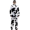 Cow Pattern Men s Long Sleeve Satin Pajamas Set View2